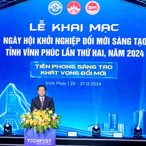 Vĩnh Phúc: Khai Mạc Ngày Hội Khởi Nghiệp Đổi Mới Sáng Tạo Lần Thứ Hai